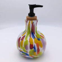 Load image into Gallery viewer, Soap bottle with pump - Large Rainbow mix
