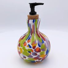 Load image into Gallery viewer, Soap bottle with pump - Large Rainbow mix
