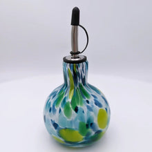 Load image into Gallery viewer, Oil bottle with cap - Starry night on White
