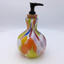 Load image into Gallery viewer, Soap bottle with pump - Large Rainbow mix
