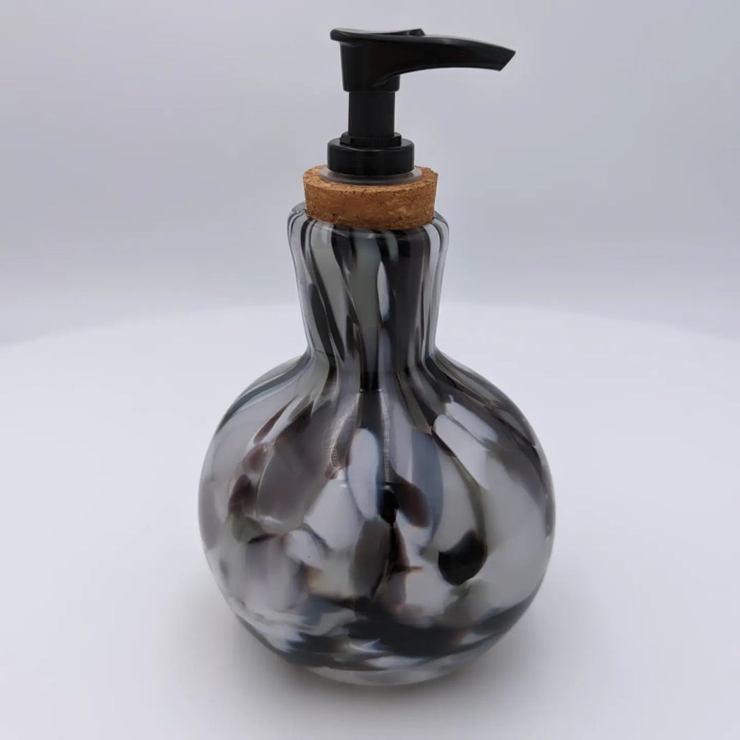 Soap bottle with pump - Gray Camo mix