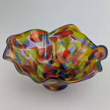 Load image into Gallery viewer, Wavy rainbow bowl
