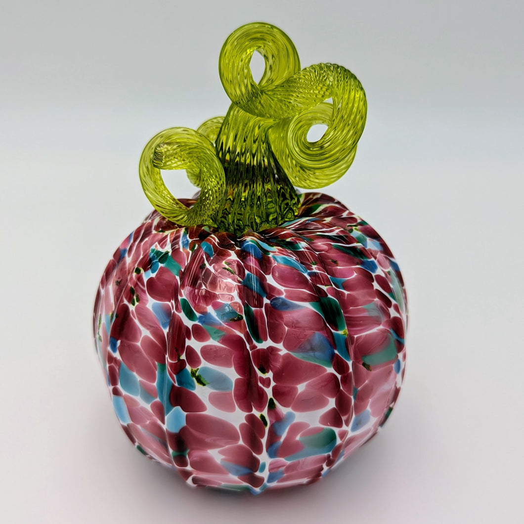 Hand blow glass pumpkin - LP mix