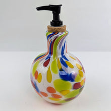 Load image into Gallery viewer, Soap bottle with pump -  Rainbow mix

