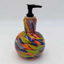 Load image into Gallery viewer, Soap bottle with pump - Rainbow mix
