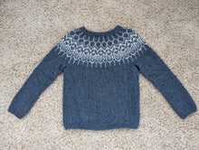 Load image into Gallery viewer, (Copy) Hand knit Icelandic wool sweater
