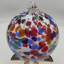 Load image into Gallery viewer, Hand Blown Glass Ornament - Rainbow Mix
