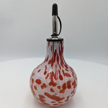 Load image into Gallery viewer, Oil bottle with cap - Small red dots
