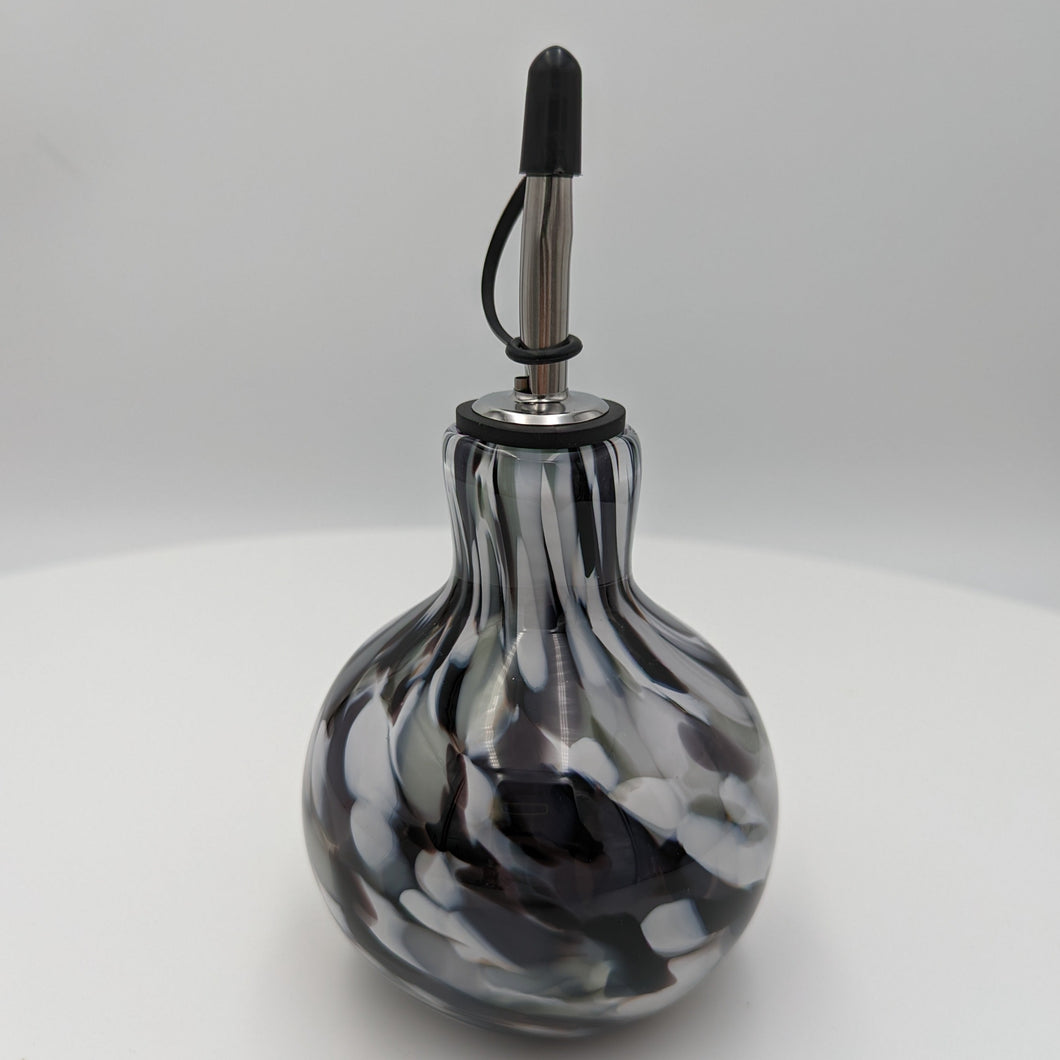 Oil bottle with cap - Granite mix